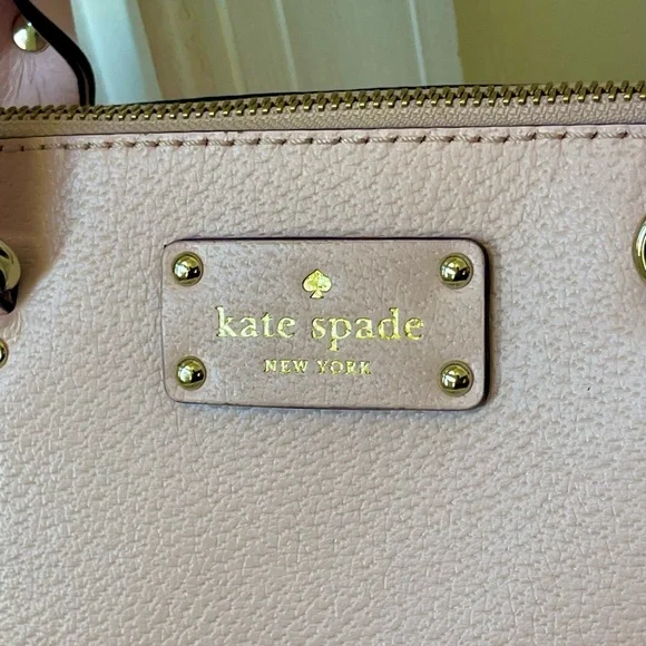 Kate Spade Blush Pink Satchel and Wallet EUC - Picture 2 of 12